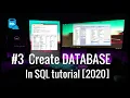 How to create database in SQL server tutorial with example 2021