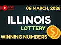 Illinois Midday Lottery Results For - 06 Mar 2026