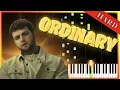 Download Lagu ORDINARY - Alex Warren - Piano Tutorial \u0026 Cover