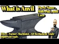 What is Anvil and Uses Parts name and Material