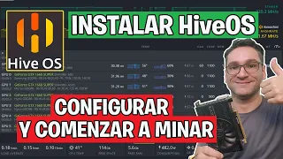 INSTALL HiveOS CONFIGURE and START MINING