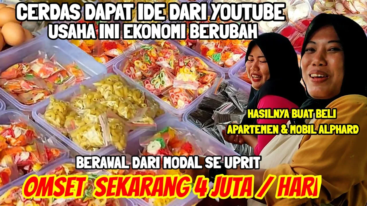 HEBAT BIKIN RINGAN BEBAN SUAMI CARI NAFKAH | NEMU iDe USAHA Yg LAGI VIRAL Di YOUTUBE OMSET 4 jt/hari