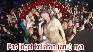 dj dinar candy pas joget diatas panggung keliatan anu nya 