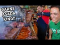 Mexican Street Food - CARNE ASADA KING Mexican Steak Ribs and Quesadillas
