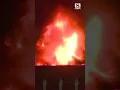 See the moments Moss Landing battery plant fire erupts