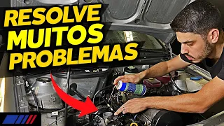 MELHOR PRODUTO PARA DESCARBONIZAR MOTOR - LIMPEZA INTERNA DO MOTOR PASSO A PASSO - PROJETO CAR UP