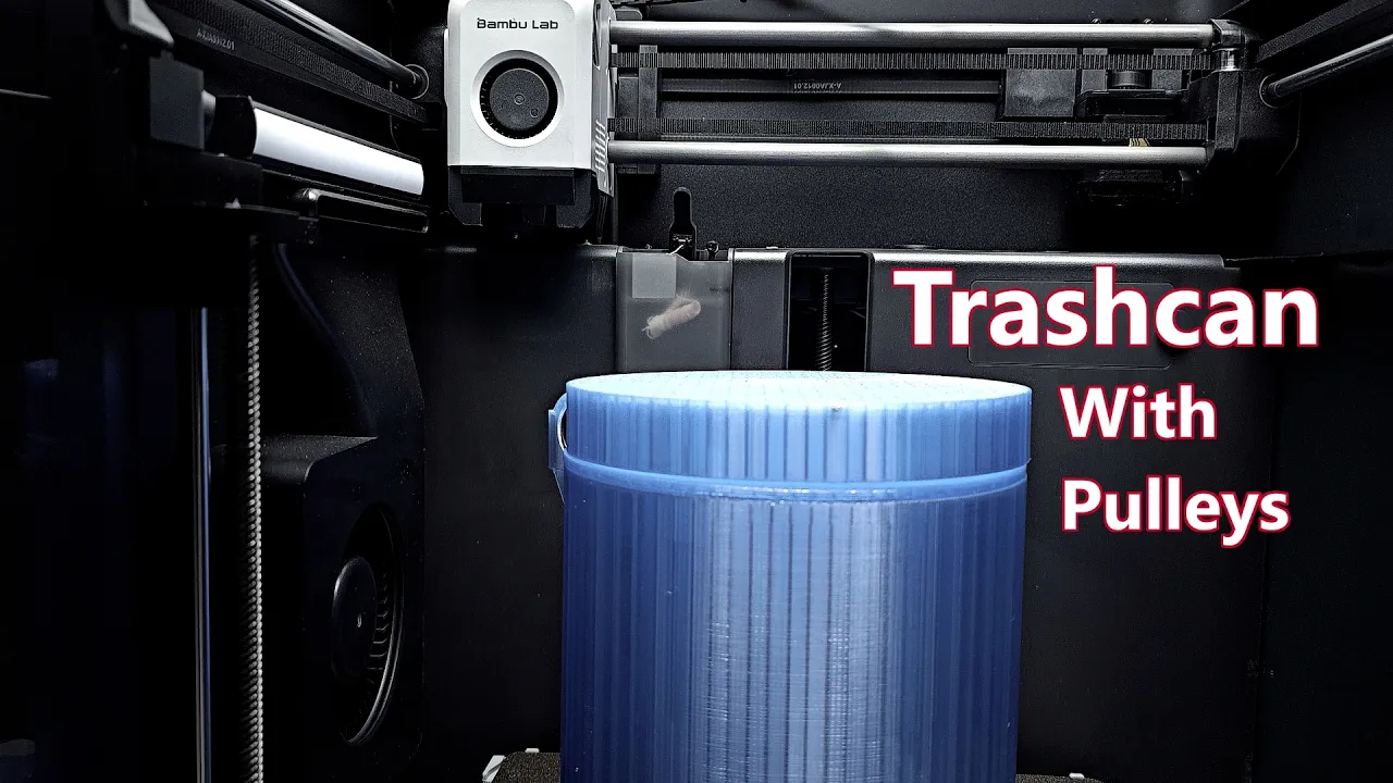 Trashcan with working footpedal.3mf