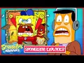 SpongeBob Causes EXPLOSION at Race Track! 💥 | New SpongeBob Series | Bikini Bottom Inquirer Ep. 3