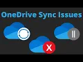 Fix OneDrive Syncing Issues