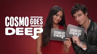 Maia Reficco & Fernando Lindez on Celeb Crushes, Gen Z Slang & 'The Last Sunrise' | Cosmo Goes Deep