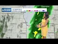 Chicago weather Rain precedes breezy day