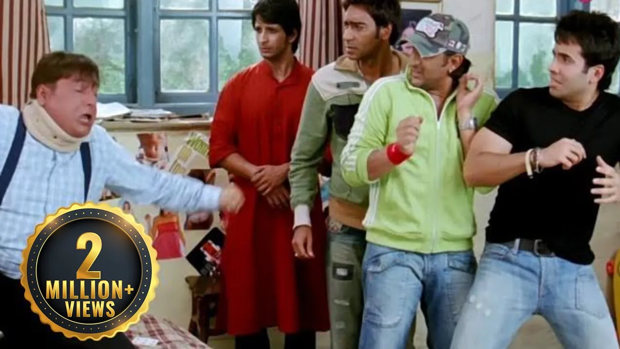 GET OUT !!! Golmaal Fun Unlimited (HD)  Ajay Devgan, Arshad Warsi, Sharman Joshi, Tusshar Kapoor