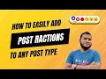 How to Add Post Reaction Buttons in WordPress Like Facebook