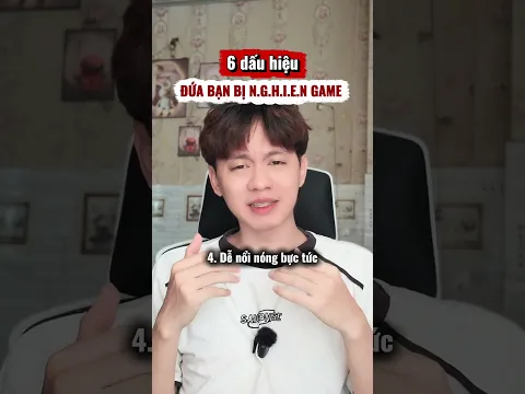 6 dấu hiệu của người bạn đã bị nghẹo game