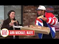 Barstool Pizza Review - Gianni s Deli and Pizza Needham MA Special Guest Ann Michael Maye