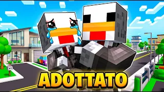 BABYFACCIA SCOPRE DI ESSERE ADOTTATO E ABBANDONA la VANILLA DI BROOKHAVEN ROBLOX con BELLAFACCIA!😭