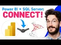 How to CONNECT POWER BI to SQL SERVER Step by Step