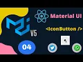 Material UI v5 IconButton component tutorial 2021