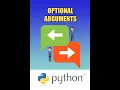 Python - Functions with Optional Arguments