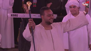 لحظة وصول النجم حجازي متقال مليونية شادي ابو سعيد افراح السويس 2025 