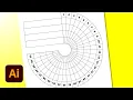 Create A Monthly Circular Habit Tracker Template PDF In Illustrator