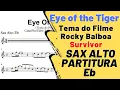 Download Lagu Eye Of The Tiger - Survivor Partitura Sax Alto Eb Sheet Music