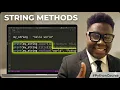 7 String Methods how to use replace