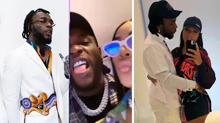stefflon don calls burna boy on video to congratulate him on grammy win