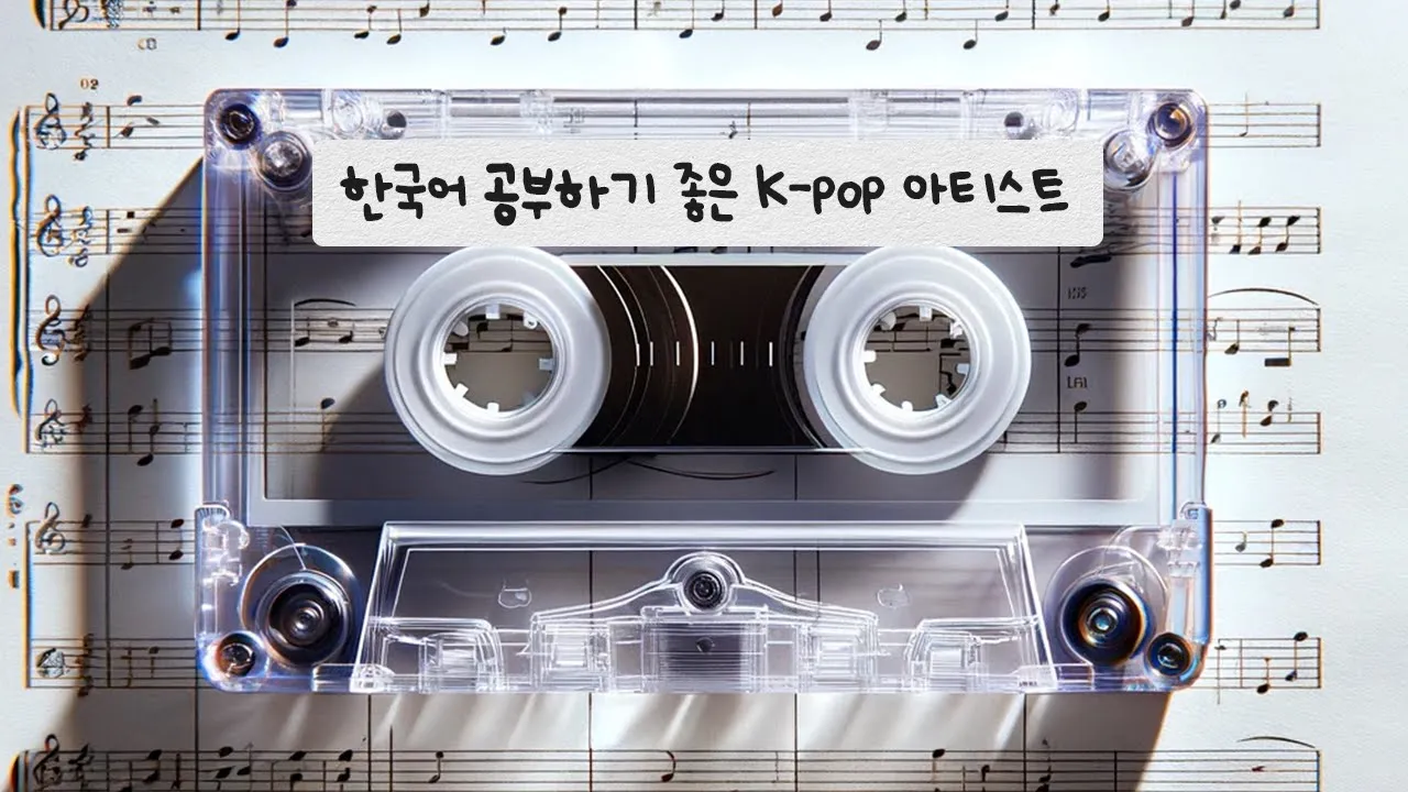 K-POP으로 배우는 한국어?! 내가 추천하는 3명의 아티스트 🪩