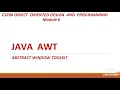 Java AWT - Frame Creation