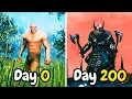 I Spent 200 days in Valheim Ashlands Update w Epic Loot Mod FULL MOVIE