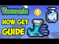 Terraria how to get Sailfish Boots EASY Terraria how to get Tsunami in a Bottle