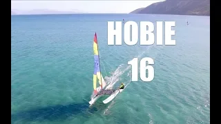 Hobie 16 solo   Easter Sunday 2019
