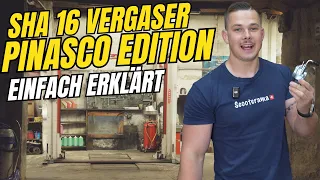 pinasco sha 16 vergaser piaggio mofa ciao si bravo boxer etc 