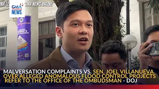 malversation complaints vs sen joel villanueva over alleged anomalous gma integrated news