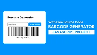 Barcode Generator Javascript Project With Source Code