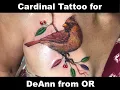 Cardinal Tattoo for DeAnn
