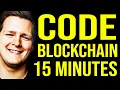 Building a Blockchain in 15 Minutes Python - Programmer explains