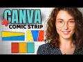 How to Make Digital Comic Strip Canva The Easy Way