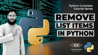 How To Remove List Items From List In Python Delete List Items Collections Python