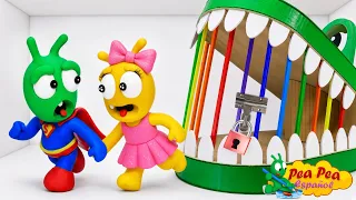 🦸💛 Salva al Amigo Amarillo | Historias de Superhéroes para Niños | Dibujos Animados para Niños