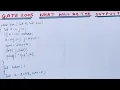 Recursion Program What will be the output GATE 2005 solved question