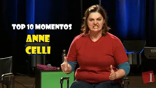 Top 10 Momentos ANNE CELLI no Improvável