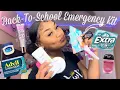 What s in my Back to School Emergency Kit best guide 2022