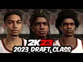 NBA 2023 Draft Class - NBA 2K23