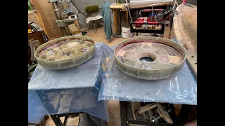 20 Aug 2023 Hatches laminating and last night