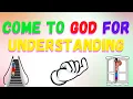 Jesus Calling March COME TO GOD FOR UNDERSTANDING - TRUST GOD ENOUGH TO FORGIVE YOU