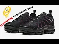 nike vapormax plus noble red unboxing on feet