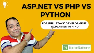 December Daily Shots Hindi ASP NET Vs PHP VS Python For Full-Stack Development