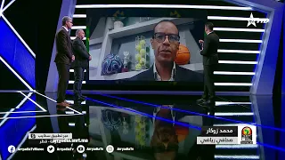محمد زوكار  الصحفي الرياضي المغربي من الدوحة دندنها